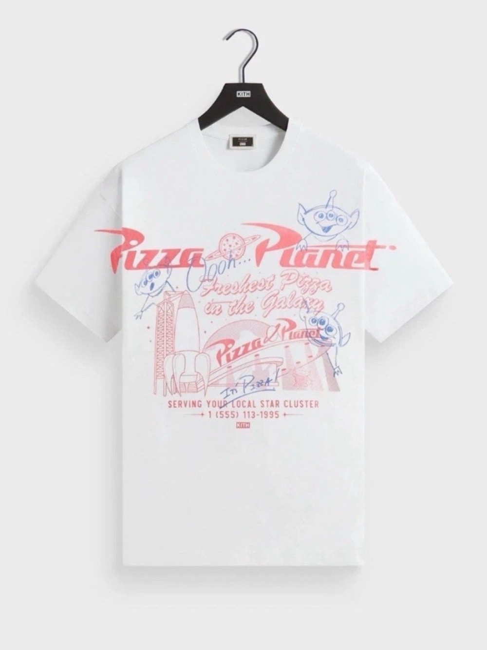 Kith Pizza Planet Graphic Tee NWT XL